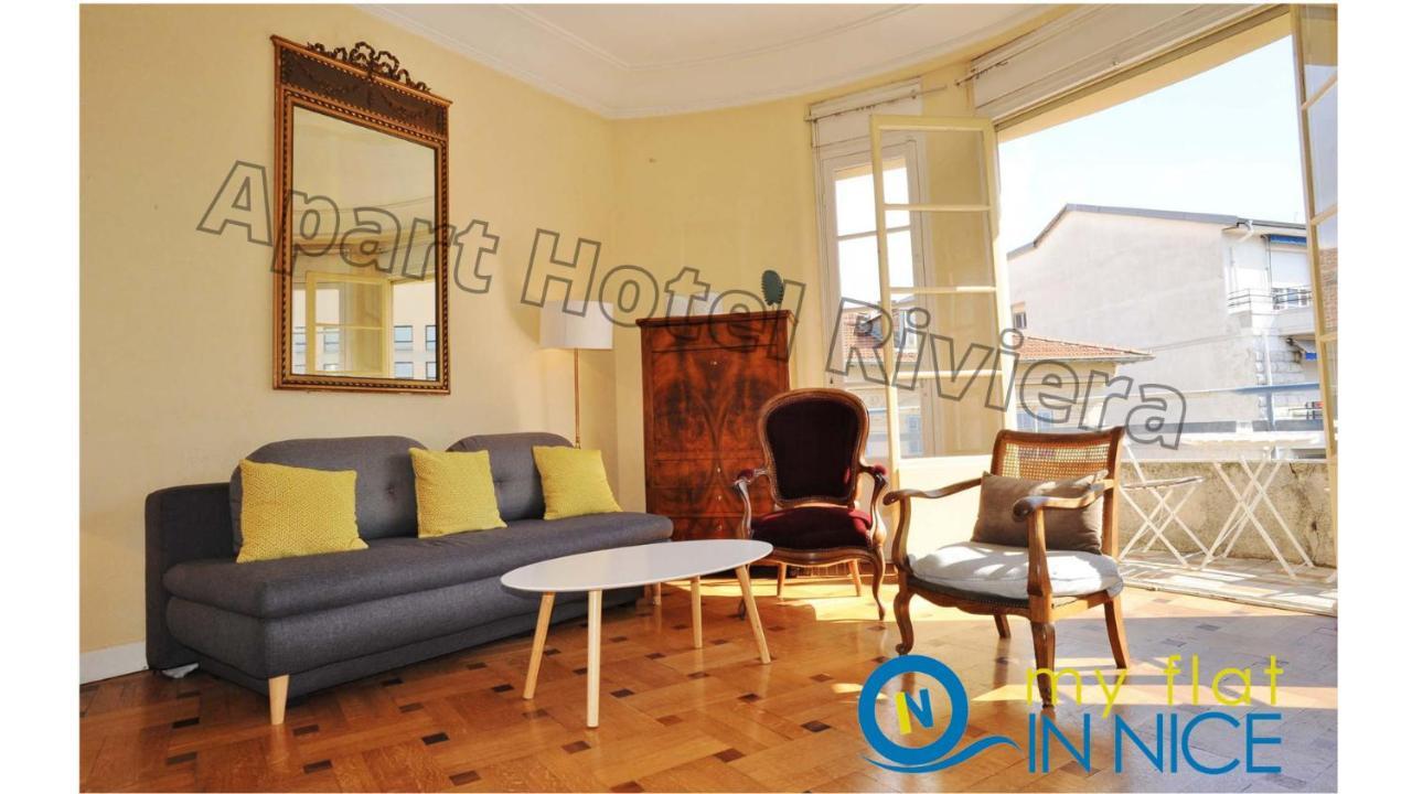 Aparthotel Riviera - Grimaldi - Carre D'Or - Bigger 1 Bedroom Apartement Ac - Balcony - 5Mn Promenade Des Anglais - Balcon Palais Alphonse Karr 1 Ницца Экстерьер фото
