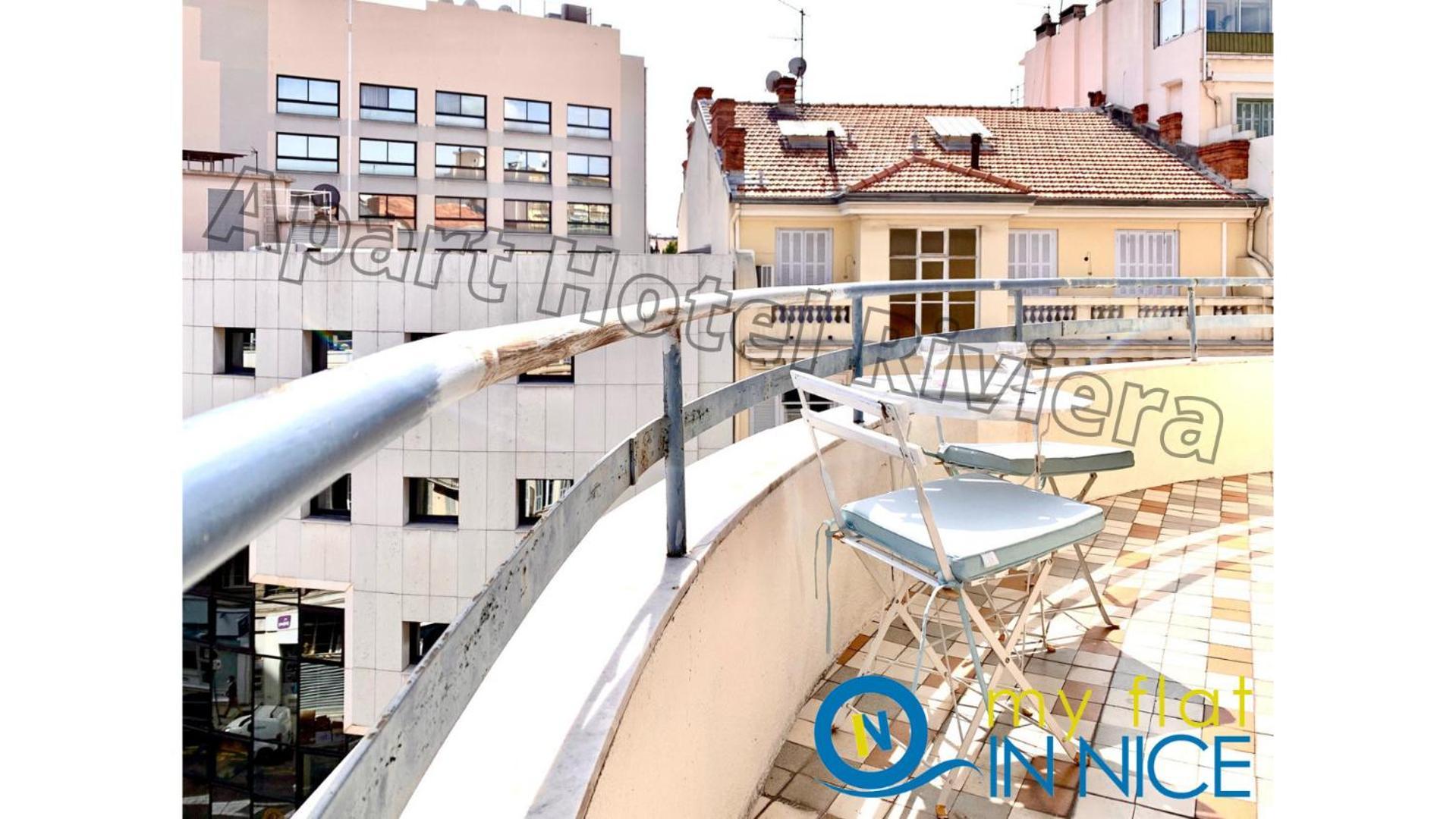 Aparthotel Riviera - Grimaldi - Carre D'Or - Bigger 1 Bedroom Apartement Ac - Balcony - 5Mn Promenade Des Anglais - Balcon Palais Alphonse Karr 1 Ницца Экстерьер фото