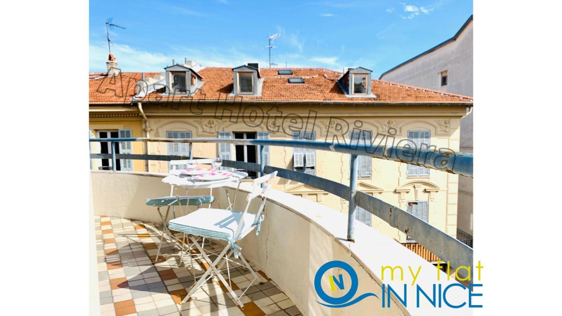 Aparthotel Riviera - Grimaldi - Carre D'Or - Bigger 1 Bedroom Apartement Ac - Balcony - 5Mn Promenade Des Anglais - Balcon Palais Alphonse Karr 1 Ницца Экстерьер фото
