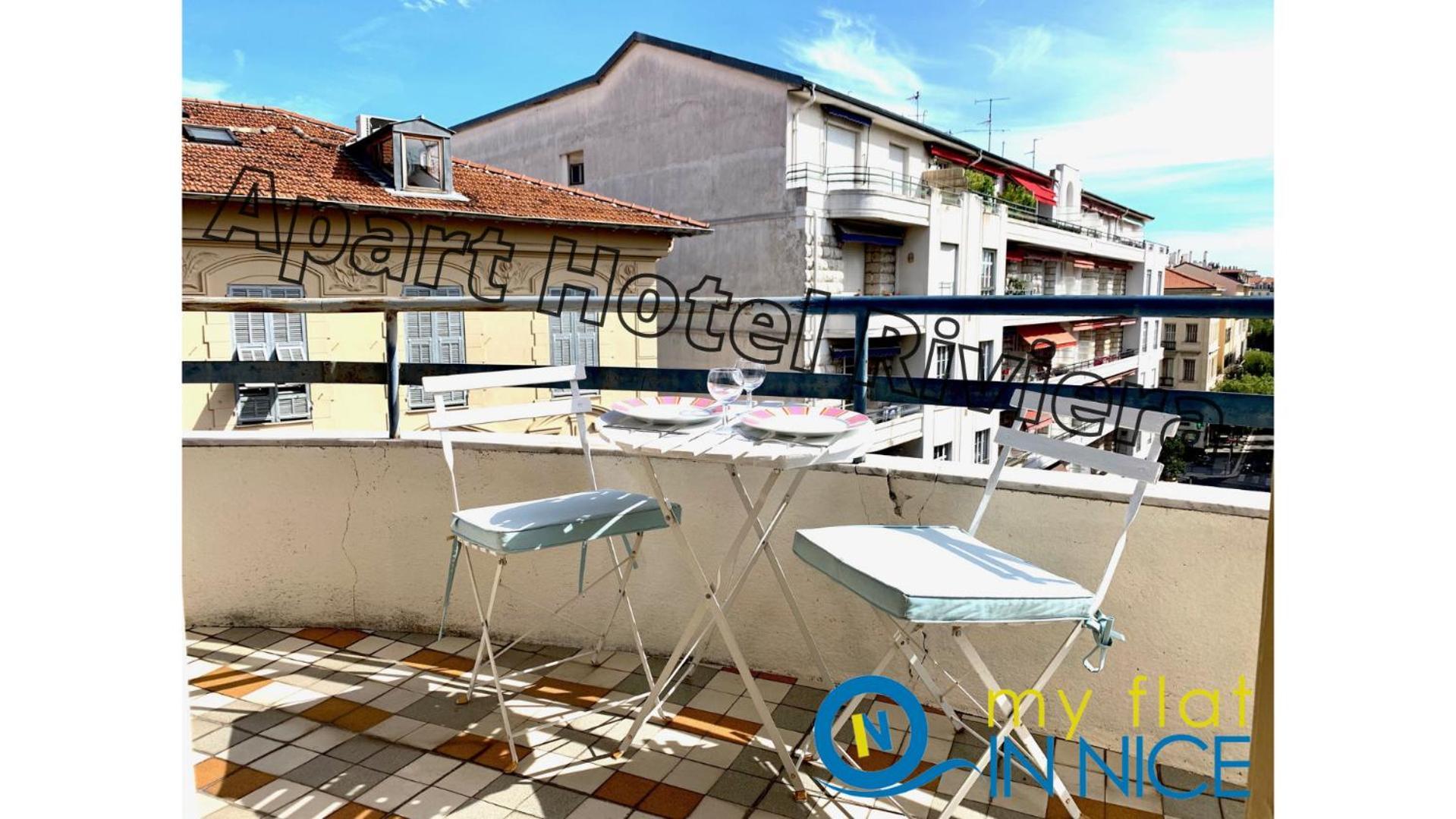 Aparthotel Riviera - Grimaldi - Carre D'Or - Bigger 1 Bedroom Apartement Ac - Balcony - 5Mn Promenade Des Anglais - Balcon Palais Alphonse Karr 1 Ницца Экстерьер фото